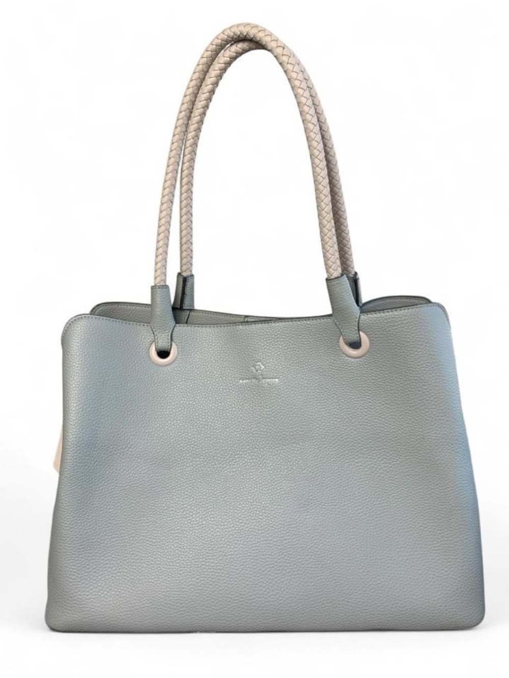 Nanette Lepore Everett Shoulder Bag Coquette Pastel Blue Coastal Minimalist